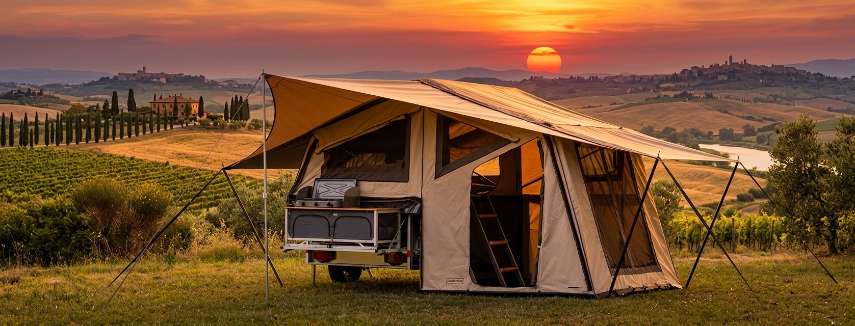 Campooz Lazy Jack in Toscane